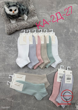 Женские короткие носки, 10 пар