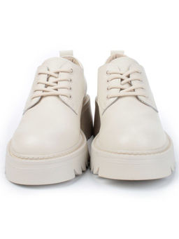 01-C1802-3 BEIGE Ботинки демисезонные женские (натуральная кожа) - Фабричный китай фото 8