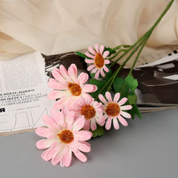 Цветы искусственные «Космея леди галант», 57×8 см, розовые