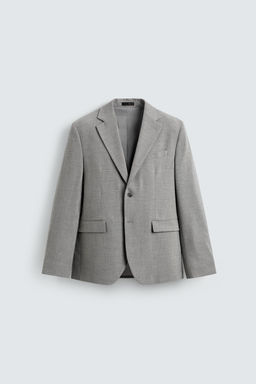TEXTURED SUIT BLAZER - Zara фото 7