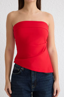 Trendyolmilla Siyah Dokuma Bluz TWOSS25BZ00172 фото 8