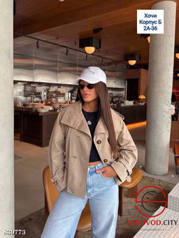 Укороченный тренч весенний - Bruno фото 4