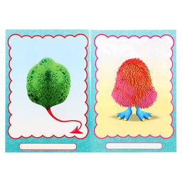 Цена за 3 шт. Книжка с наклейками. Создай своего монстрика. Одноглазенько