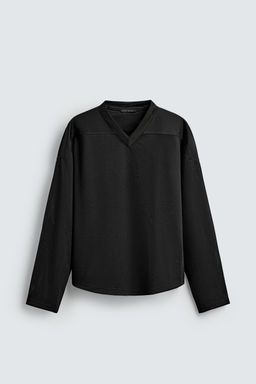 OPEN-TEXTURED T-SHIRT - Zara фото 7