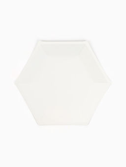 Посуда одноразовая бумажная на 20 персон, 40 предметов, мрамор белый