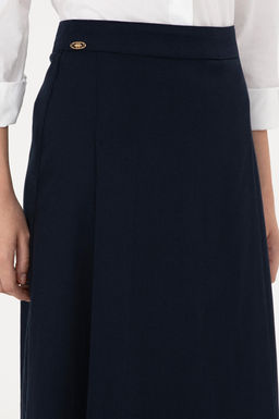 Женская темно-синяя тканая юбка Неожиданная скидка в корзине - U.s. polo assn фото 5