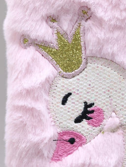 Блокнот плюшевый Princess Swan (21,5*14,5 см)