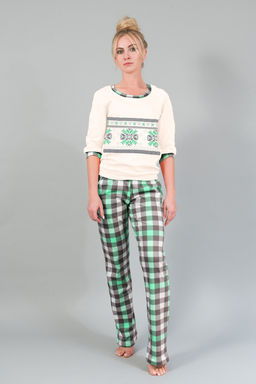 Женский домашний костюм с брюками 145