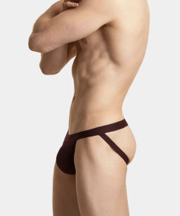 ATLANTIC MP-1571/1 Трусы джоки Jock Strap - 1 шт. в упак. шоколадный