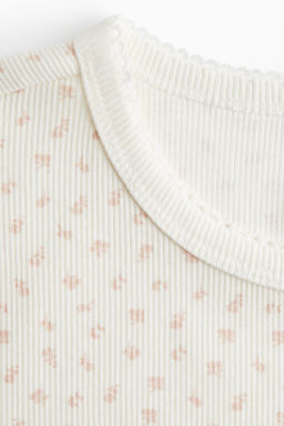 Camiseta con detalles sobrehilados - H&m фото 5