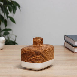 Ваза Теа, 8?11?9.5 см, керамика, белая, коричневая - Take it easy фото 2