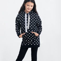 CRB wear/CWJG 62896-22-291 Платье для девочки, черный/Ex.Cherubino