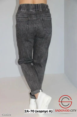 Джинсы на резинке женские - Bruno фото 4