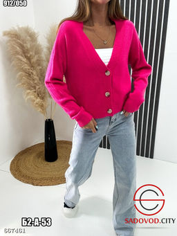 Женский кардиган на пуговицах - Bruno фото 4