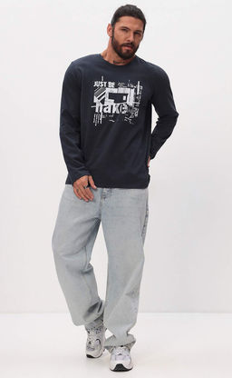 Лонгслив P521-1001-898 graphite