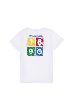 U. S. Polo Assn Детская белая футболка с круглым вырезом - U.s. polo assn фото 2