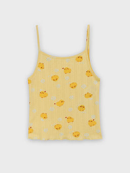 Комплект домашний для девочек желтый с принтом уточек - Mark formelle фото 5