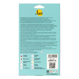 Лео Расти Набор цветных шестигранные карандашей джамбо LGHPJ-12 заточенный 6 х 12 цв - Аква-колор фото 3