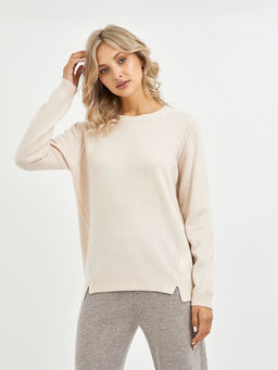 джемпер женский из шерст с удлиненной спинкой - Glenfield фото 3