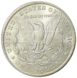 Монета 1 доллар 1884 года О США Доллар Моргана