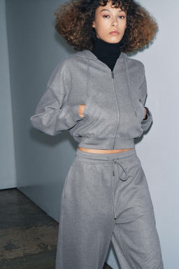 SOFT RIB HOODIE - Zara фото 2