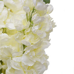 Цветок искусственный Дельфиниум 22 цветка белый 94 см / A56 /уп 50/500/ - Галеонтрейд фото 8