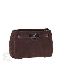 Сумка женская кожаная 6463BDAA coffee  Baidou