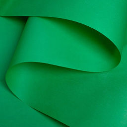 Бумага для декора и флористики, крафт, двусторонняя, травяная, зеленая, однотонная, рулон 1шт., 0,5 х 10 м - Simaland фото 2