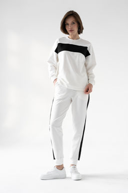 Мягкий уютный костюм из хлопкового футера. - Solo mio фото 2