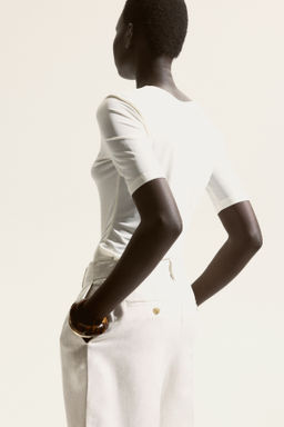 Camiseta ajustada - H&m фото 6