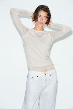 DOUBLE KNIT TOP - Zara фото 12