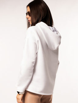 VILATTE / Худи из футера-трехнитки с начесом  фото 4