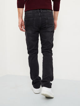 Утепленные мужские джинсы прямого кроя с начесом - Mossmore фото 7