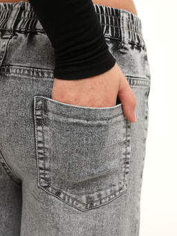 Джинсы-багги для девочек - СИНЯЯ МОДА фото 7