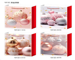 Пакет подарочный 12х14х6 Новый год / 421 /уп 12/1800/ микс