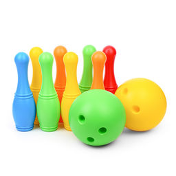 Кегли с большими шарами (8+2), в сетке