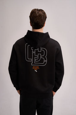 Худи Черный CAMPUS BASKETBALL Sweat Hoodie - Anta фото 6