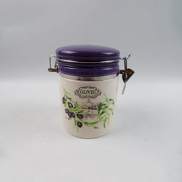 Банка ОЛИВКИ 750 мл с клипсой арт.MFK21030 /МФК/