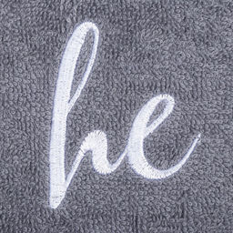 Набор полотенец She & He 35х50 см-2 шт, 100% хлопок, 350 г/м2 - Этель фото 5