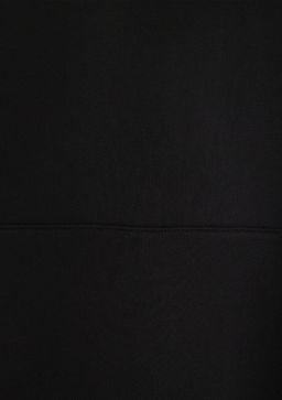 Kapusonlu Siyah Basic Sweatshirt - Mavi фото 7