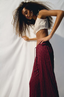 Pantal?n efecto encaje con cord?n de ajuste - H&m фото 7