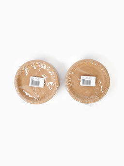 МП Тарелка одноразовая «Крафт» с бортом, картон, 18 см (100 шт.)