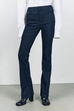 ZW COLLECTION BOOTCUT MID-WAIST JEANS - Zara фото 4