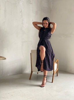 Платье, как из к/ф Красотка, чёрное в горошек - Martichelli фото 21