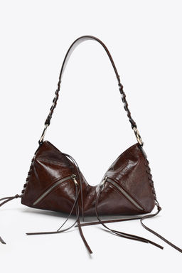 ZIPPED SHOULDER BAG - Zara фото 7