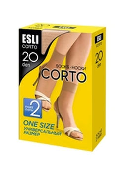 CORTO 20 NEW (2 пары) (120/20) носки - melone