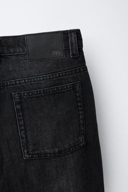 JEANS FLARE DESFLECADO / Negro - Zara фото 4