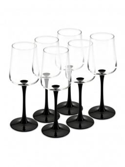 Набор бокалов для шампанского КОНТРАСТО 6шт 200мл