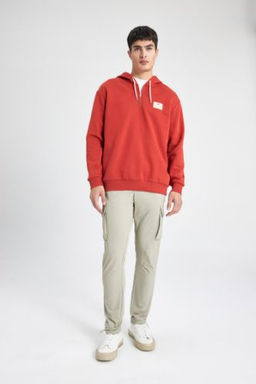 Yazl?k Taktik Jogger Pantolon Slim Fit Dar Kesim Kargo Cepli