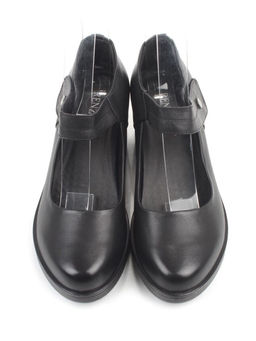 06-DHL104-D1 BLACK Туфли женские (натуральная кожа)